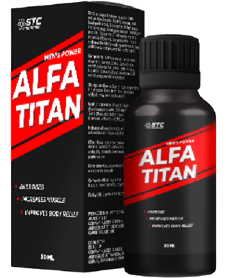 Alfa Titan picături pentru masa musculara - pareri, forum, ingrediente, preț, prospect, farmacii